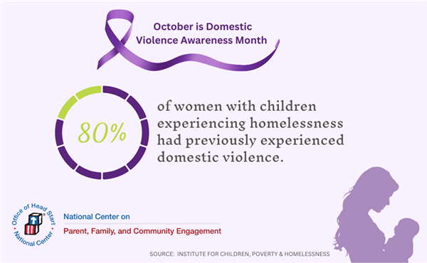 October is Domestic Violence Awareness Month